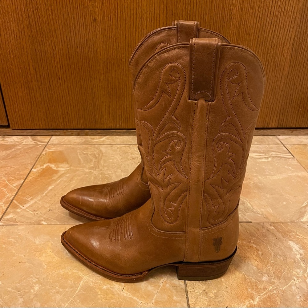Frye Leather Western Boots